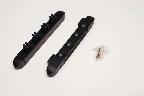 Wandhalter Antik, 4 Queues, schwarz