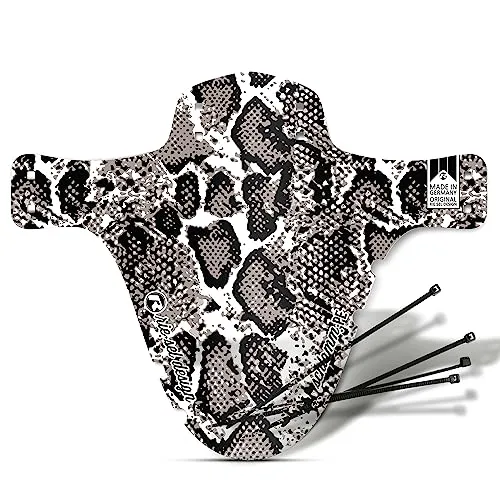 Riesel Design Mudguard Schlamm:PE – MTB Schutzblech inkl. Kabelbinder – stylisches & modernes Fahrrad Schutzblech für Jede Radgröße – Made in Germany