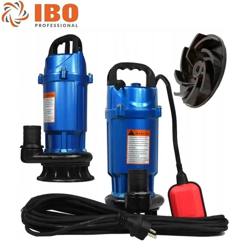 Fäkalienpumpe Schmutzwasserpumpe 250W Tauchpumpe Partikel bis 18 mm