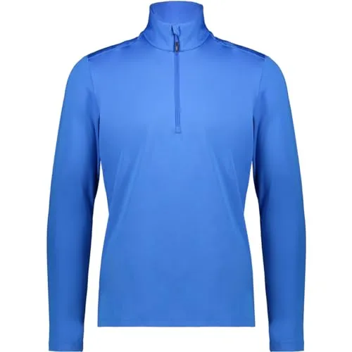 CMP MAN Sweat royal (N951) 54 - Hochwertiger Langarmshirt für Herren, ideal für Skifahren, Wandern und Freizeit. Mit atmungsaktiver KeepDry-Funktion und elastischem Material für optimale Bewegungsfreiheit.