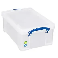 Really Useful Box Kunststoff Aufbewahrungsbox 9 L - Lagerboxen mit 9 L Fassungsvermögen, stapelbar und ideal für die Organisation von Dokumenten im DIN A4 Format.