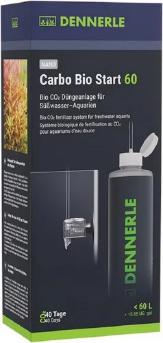 DENNERLE Aquariumpflege Dennerle Carbo Bio Start 60 -CO2 Düngeanlage für Süßwasser-Aquarien