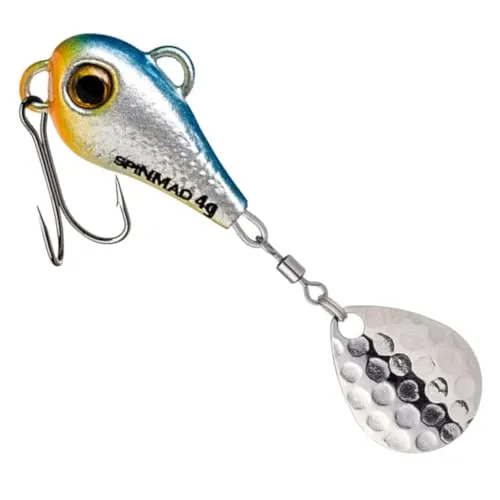 SpinMad 4g Bleikopfspinner - Jig Spinner, Farbe Lieblingsköder:Flipper