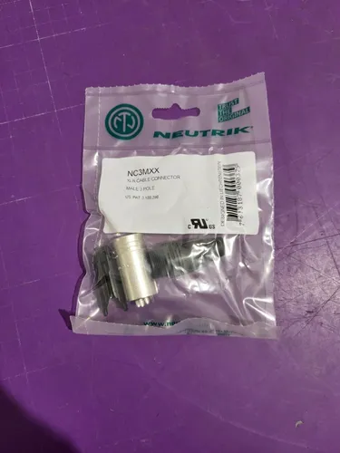 Neutrik NC3MXX XLR-Steckverbinder Stecker, gerade Polzahl _0.03_5