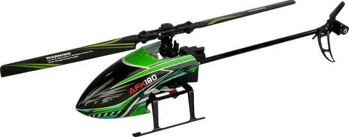 Amewi AFX180 Single-Rotor RC Einsteiger Hubschrauber RtF - RC-Modelle mit 3D/6G Gyro für einfaches Fliegen. Der AFX180 bietet eine Autostartfunktion und bis zu 15 Minuten Flugzeit dank leistungsstarkem LiPo Akku.
