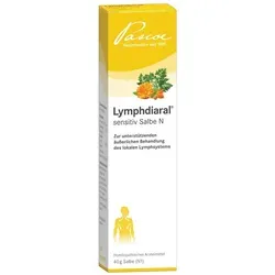 Lymphdiaral Sensitiv Salbe N - Homöopathisches Arzneimittel zur Unterstützung des Lymphsystems bei Hals-Nasen-Rachen-Infekten, ideal für die äußere Anwendung.