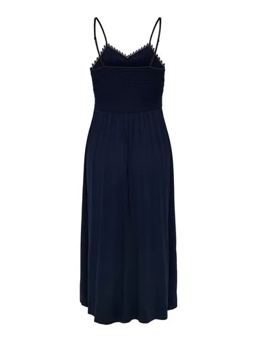 ONLY Spaghettikleid ONLHONEY STRAP DRESS JRS blau L (40) von ONLY