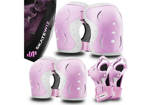 SKATEWIZ Protektoren-Set für Kinder und Erwachsene von SKATEWIZ