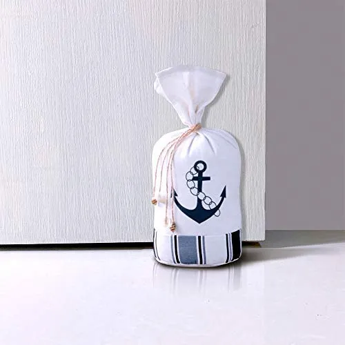 LAPONO Anker Türstopper und Navigationstürhalter, neuer Gewichteter Stoff, für Zuhause, Büro und Küche