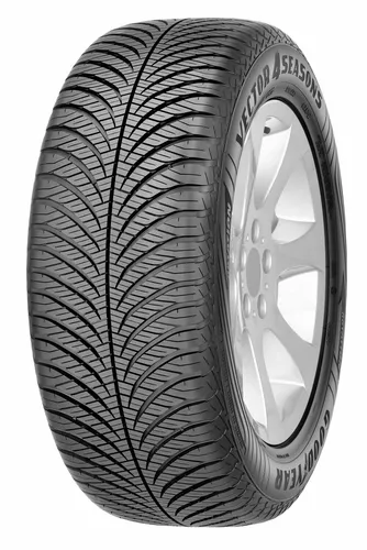 Goodyear Vector 4SEASONS SUV Gen-2 255/55 R19 - Ganzjahresreifen für SUVs mit exzellenter Nasshaftung (Klasse B) und leisem Fahrverhalten (72dB) – ideal für sicheres Fahren bei jedem Wetter.