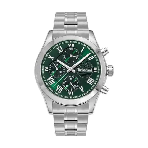 Timberland Multifunktionsuhr ASHMONT TDWGK0082604 - Elegante Quarzuhr mit Edelstahlarmband, wasserdicht bis 5 bar und praktischen Zusatzfunktionen. Ideal für den täglichen Gebrauch und stilvolle Auftritte.