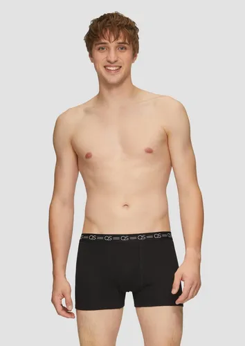 QS Boxershorts Boxershort 3er-Set Boxershorts aus Jersey