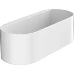 Hansgrohe Ablagekorb WallStoris tief mattweiss, 27912700