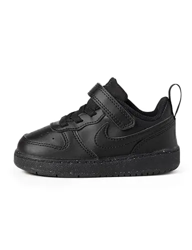 Nike Sportswear Court Borough Low Recraft (TD) Sneaker schwarz 23,5 EU - Sportliche Sneaker für Kinder mit Klettverschluss, ideal für aktive Tage. Fällt klein aus, bitte eine Größe größer bestellen.