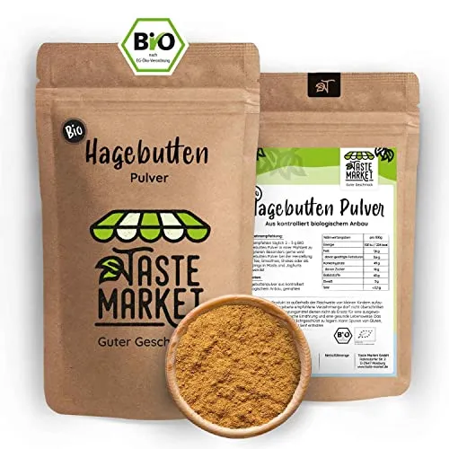 Bio Hagebuttenpulver | natürlich und unbehandelt 100 g