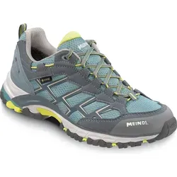 MEINDL Caribe Lady GTX Damen Wanderschuhe grau 38 - Wanderschuhe für Damen mit GORE-TEX-Membran, atmungsaktiv und wasserdicht. Ideal für Outdoor-Aktivitäten und bietet optimalen Grip dank der griffigen Trail Activity-Sohle.