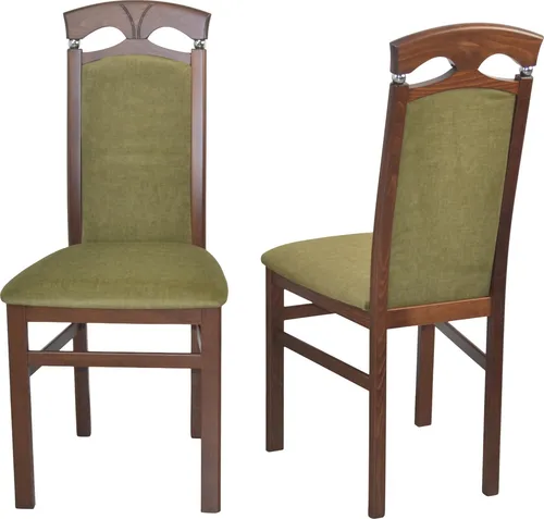 Esszimmerstuhl 2er-Set aus Massivholz