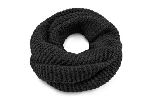 Neverless Loop Damen Loopschal Strickschal Schlauchschal Winterschal einfarbig Neverless®