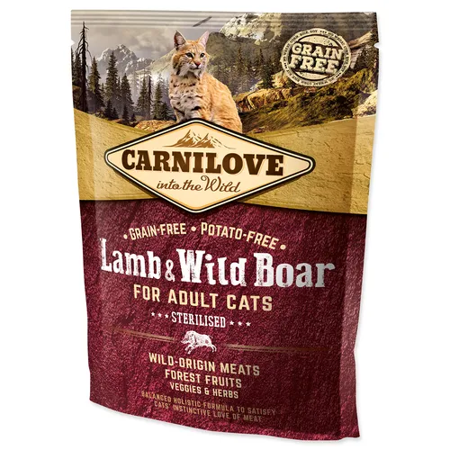 Carnilove Cat Adult Lamm & Wildschwein 400 g
