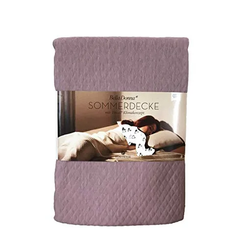 Formesse Sommerdecke Baumwollmischung Rosenholz 150x220 cm - Wendedecke in eleganter Farbgebung, aus 45% Lyocell für hohe Atmungsaktivität und optimalen Schlafkomfort. Ideal für warme Nächte!