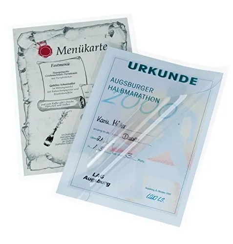 Hama 25x Laminierfolien DIN A3 2x 125 Mic glänzend Laminiertaschen Laminiergerät