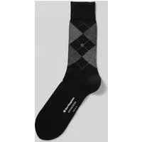 Burlington Sneakersocken mit Strukturmuster in Black, Größe 40-46