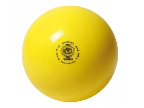 Mini-Gymnastikball Togu FIG Standard Unlackiert 19 cm Gelb (NAN-01310)