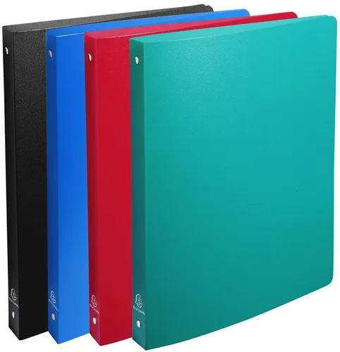 Ringbuch aus PP 700µ mit 4 Ringen 20mm, Rücken 30mm, blickdicht, DIN A4 Überbrei