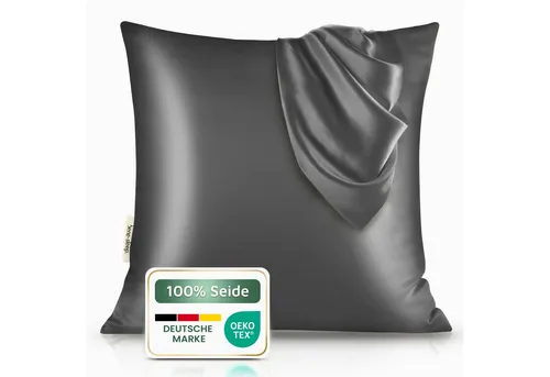 bene-sleep. Kissenbezug bene-sleep® Seidenbezug – 22 Momme Maulbeerseide, faltenreduzierend, Reine 22 Momme Naturseide, Höchste Güteklasse 6A