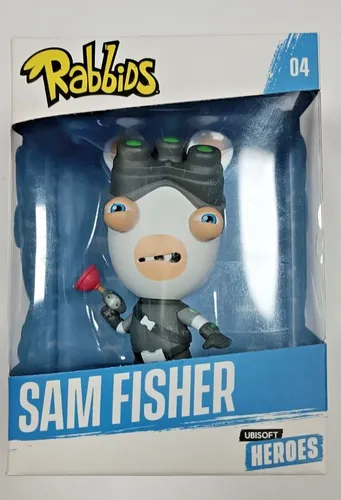 UBISOFT Heroes Collection Rabbids Sam Fisher Figur Sammelfigur mehrfarbig -Neu