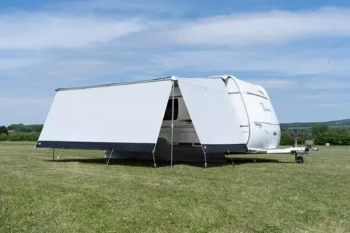 Wigo Rolli Plus Bloxx Rain Seitenwand für volleingezogene Modelle, 250cm, links