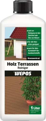 Wepos Holz Terrassen Reiniger 1.0 L