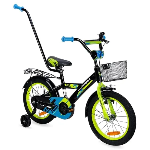 MIRAVO Kinderfahrrad 16 Zoll mit Stützrädern
