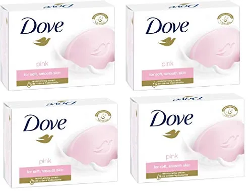 Dove Pink Beauty Creme-Seife, 8 Stück (4 x 2) von Dove