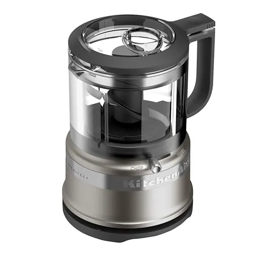 KitchenAid Mini-Zerkleinerer für Lebensmittel, 830 ml, Kontursilber 5KFC3516BCU