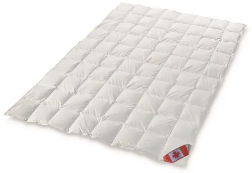 Canada Dreams Luxus Sommerbett Daunendecke 200x220 cm - Bettdecken mit 400 g hochwertigen Daunen, ideal für Allergiker und pflegeleicht bis 60°C. Inklusive praktischer Aufbewahrungstasche und zertifizierte Qualität aus deutscher Manufaktur.