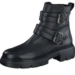 Paul Green Damen Stiefelette - Warm gefütterte Biker Boots für den Übergang - Wanderschuhe mit Merino-Warmfutter und leichter EVA-Sohle, ideal für kalte Tage und stylische Ausflüge.