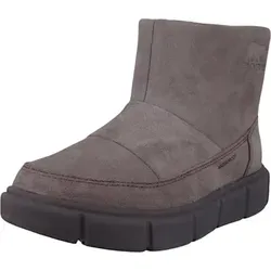 Sorel Damen Stiefelette Explorer III Slip-On WP 2077971 Grau - Wanderschuhe mit wasserdichter Konstruktion und 100 g Isolierung, ideal für Outdoor-Aktivitäten bei kaltem Wetter.