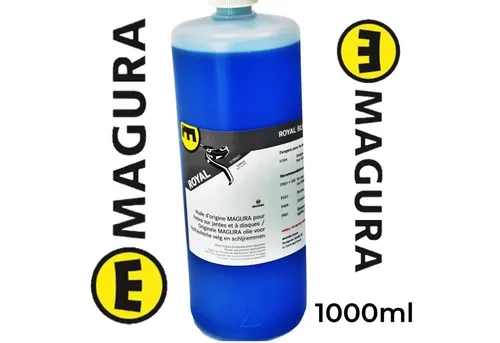 Magura Felgenbremse Royal Blood 1l - Hochleistungsbremsflüssigkeit - Magura Felgenbremse Royal Blood 1l für optimale Bremsleistung, sorgt für zuverlässige Funktion und Langlebigkeit Ihrer Bremsen im Kfz-Bereich.