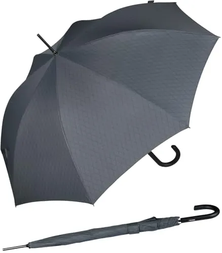 Knirps Herren Stockschirm T.760 Automatik in grau von Knirps