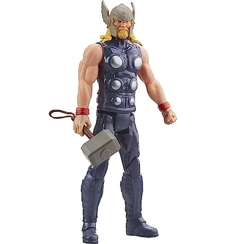 Hasbro E7879ES0 Marvel Avengers Titan Hero Serie Blast Gear Thor Action-Figur, 30 cm großes Spielzeug, inspiriert durch das Marvel Universum, Für Kinder ab 4 Jahren