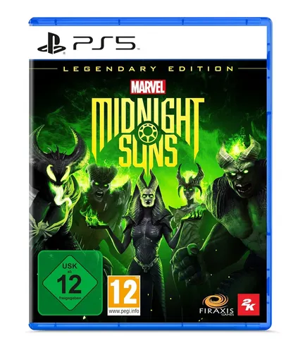 Marvel’s Midnight Suns Legendary Edition - PS5, NEU & OVP - PC- & Videospiele, Tauche ein in ein strategisches Action-RPG mit legendären Marvel-Helden und packenden Kämpfen.