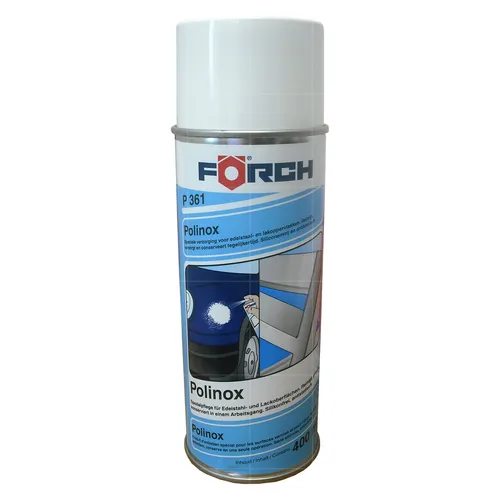 FÖRCH POLINOX P361 0.4 LTR Edelstahpflege- Edelstahlreiniger-Alureiniger-Spray