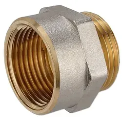 Messing Übergang für Klemmringverschraubung 1'' Eurokonus - 1'' IG