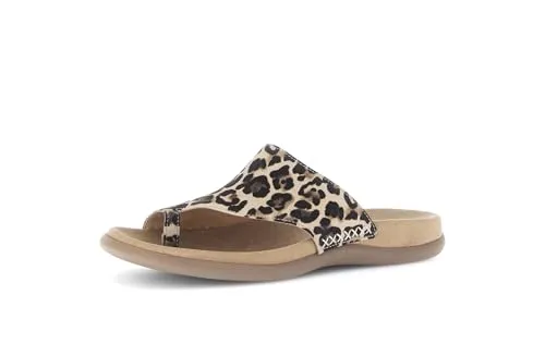 Gabor Zehensteg Sandalen Beige in Gr. 41 von Gabor