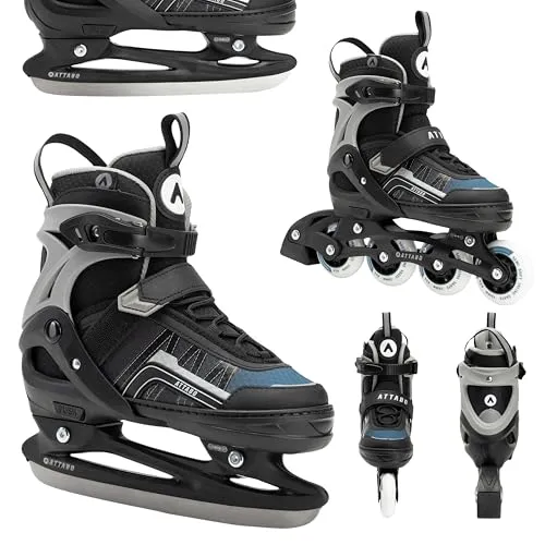 ATTABO Bladeroll 2-in-1 Kinderschlittschuhe & Inline Skates – Verstellbar, sicher und komfortabel für Kinder