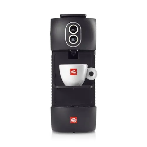 ILLY EASY E.S.E. Kapsel-Kaffeemaschine, schwarz von illy