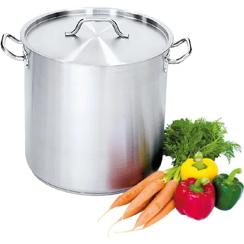 Stalgast Edelstahl Suppentopf hohe Form, 36,6 Liter