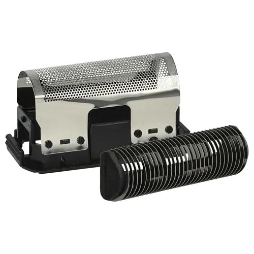 vhbw Kombi-Pack 2x Scherteil kompatibel mit Braun Synchron 5211, 5212, 5213, 5235, 5265, 5266, 5533 Elektrorasierer, Folie + Messerblock