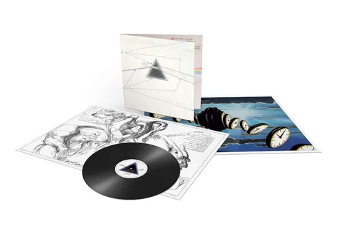 Pink Floyd Dark Side Of The Moon Live At Wembley 1974 - 180g Vinyl - Schallplatte im Jubiläumsformat, hochwertiger Live-Mitschnitt von Pink Floyd, ideal für Rockliebhaber und Sammler.
